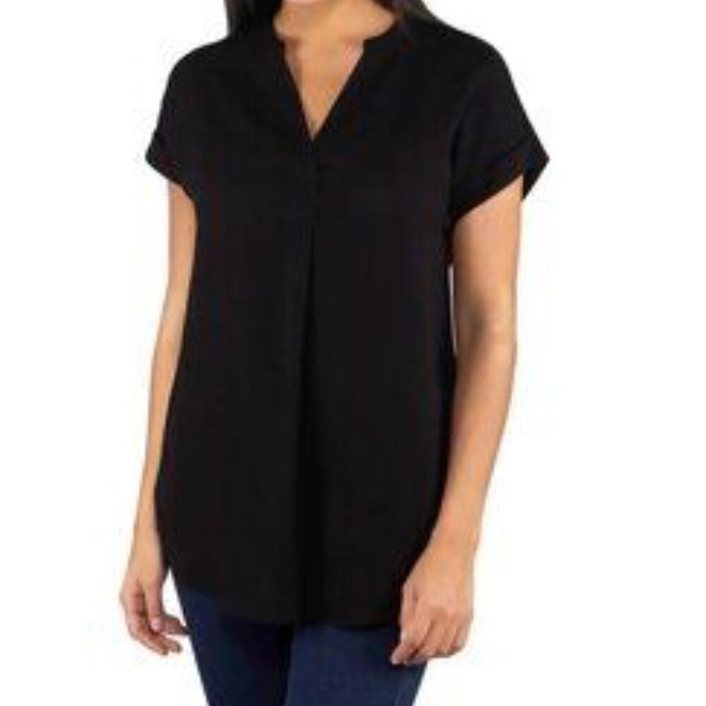 RACHEL Rachel Roy Black Blouse